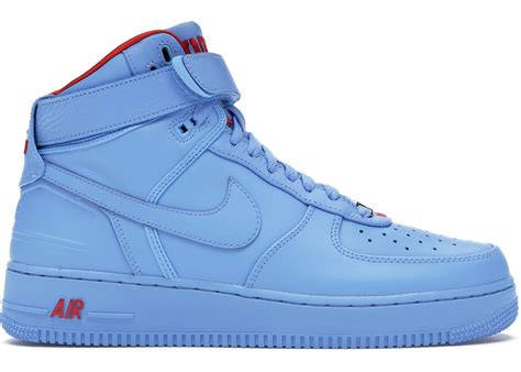 nike air force 1 high herren rot|Nike Air Force 1 blue shoes.